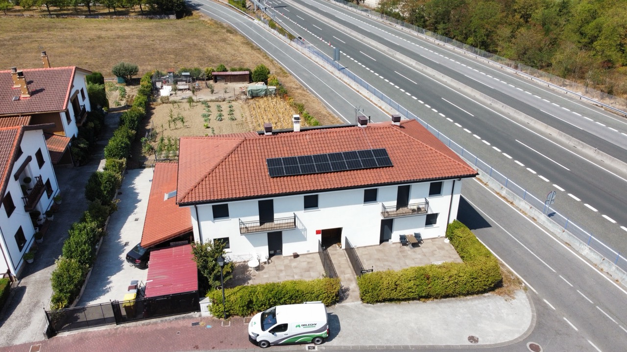 Instalación fotovoltaica de Herri Ondo en Iturmendi, fotografía 5